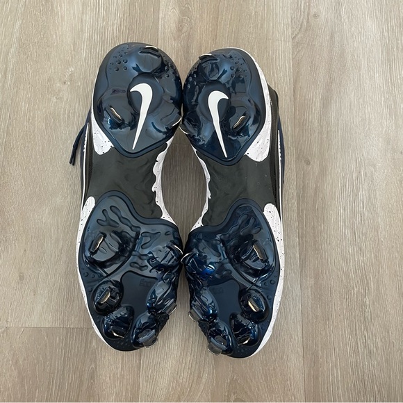 Nike Alpha Huarache Elite 3 Low Baseball Cleat Sz 12.5 College Navy CK0746-403 - Picture 9 of 9